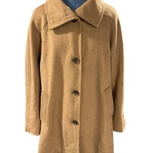 Karl Lagerfeld Camel Pea Coat